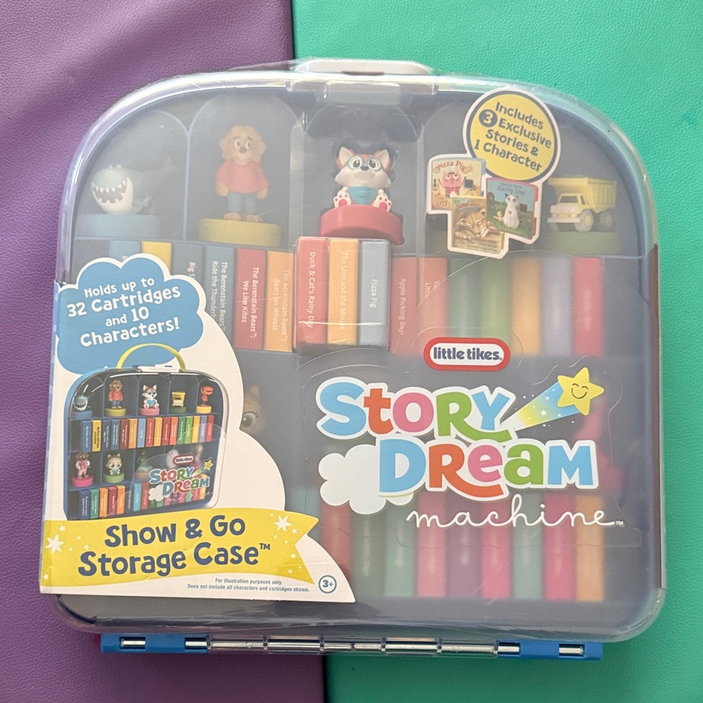 Little Tikes Story Dream Machine Show & Go Storage Case